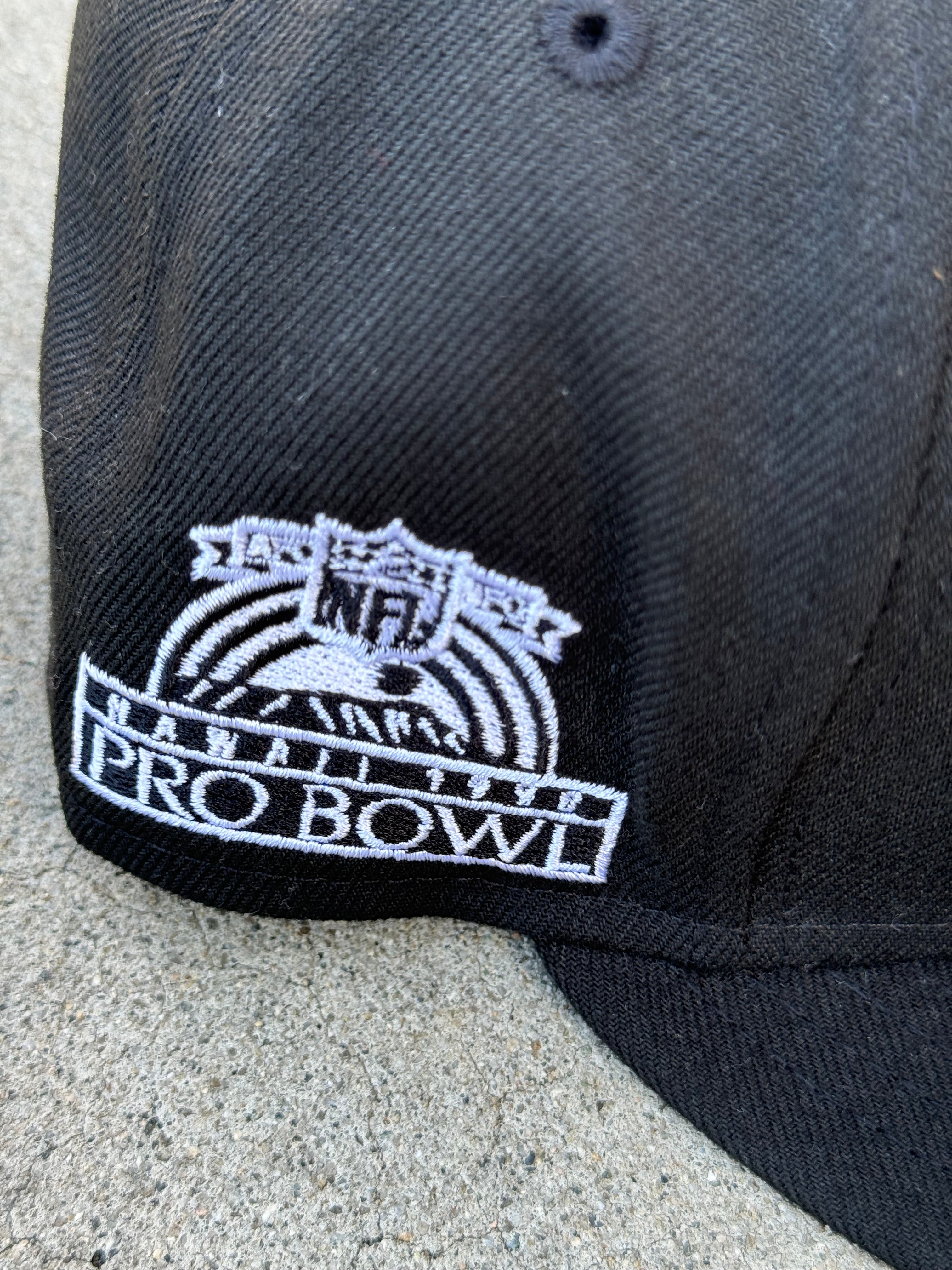 LA Rams Black White Grey UV Pro Bowl Patch
