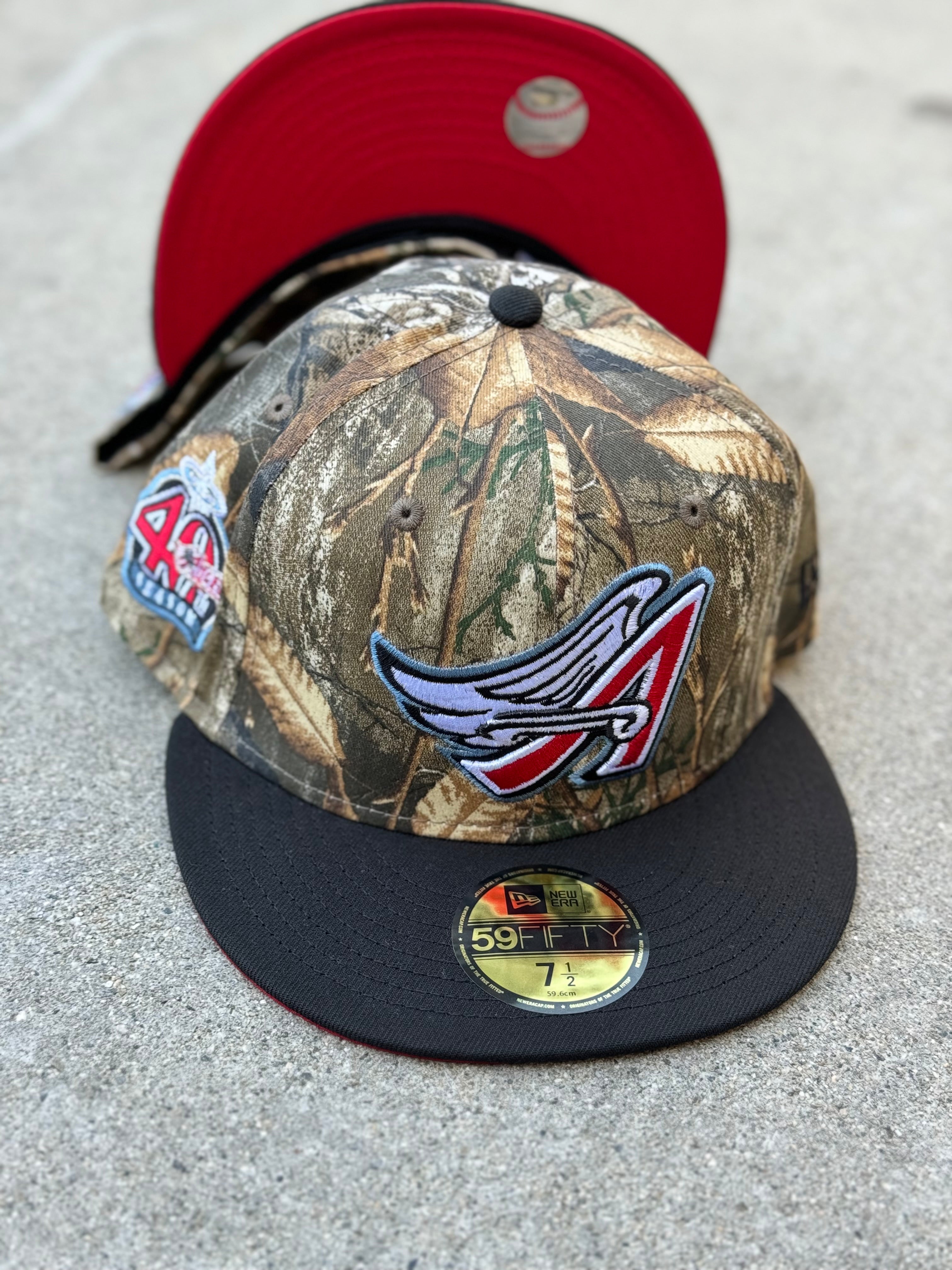 Anaheim Angels Wing 2Tone Real Tree Black Red UV