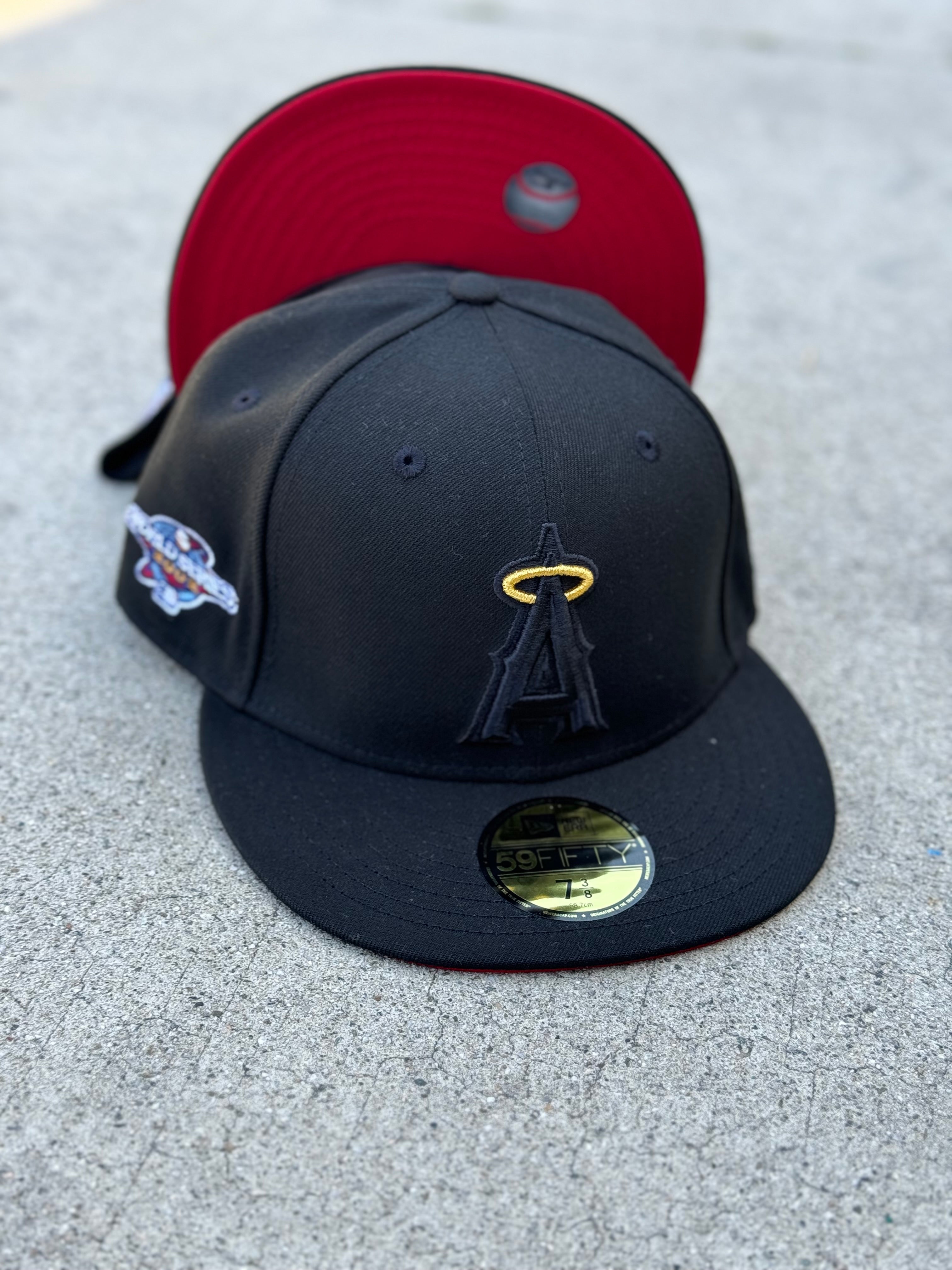 Anaheims Angels Black Crown Gold Halo 2002 WS Patch