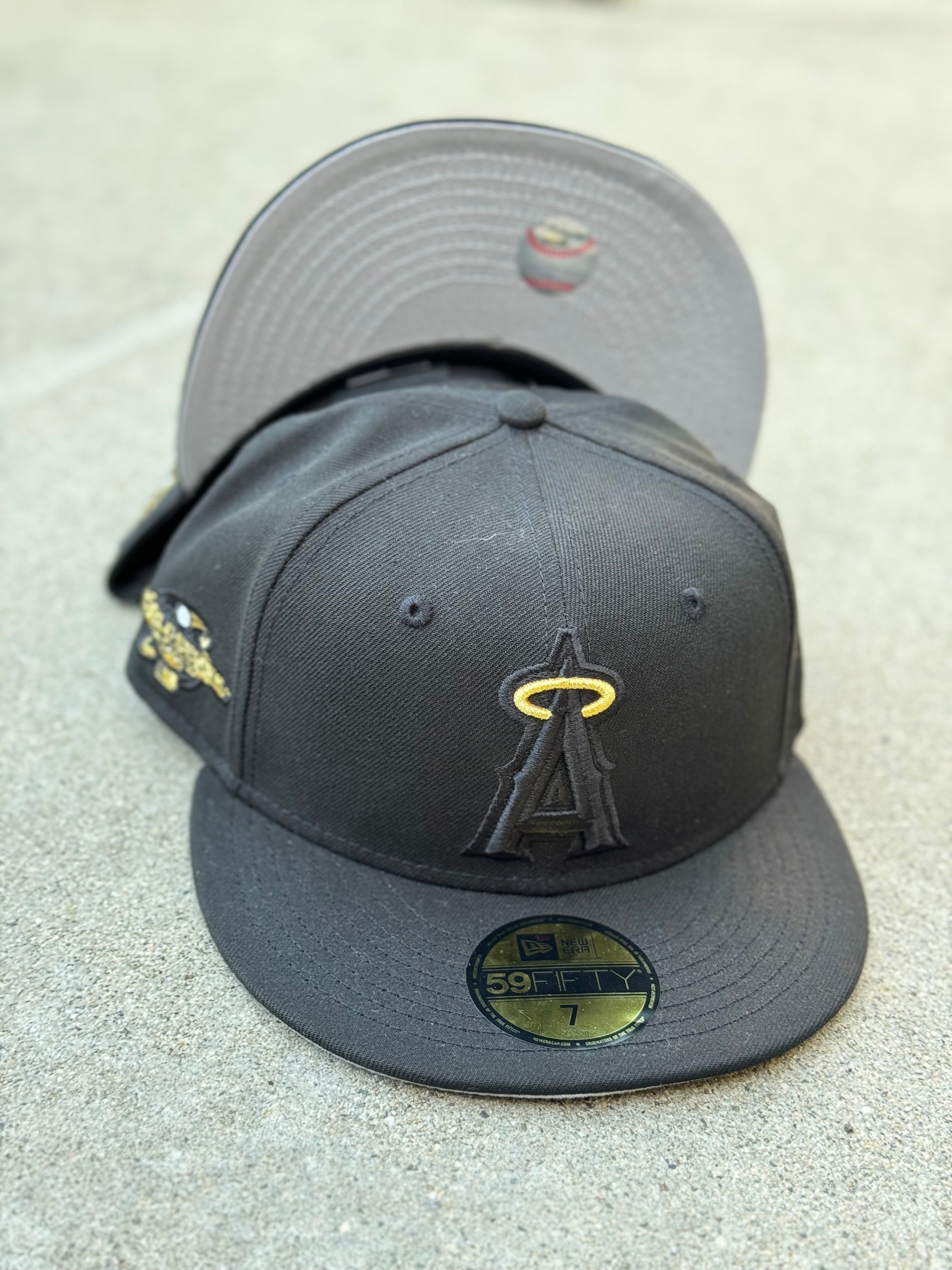 Anaheim Angels Black Gold Halo Grey UV