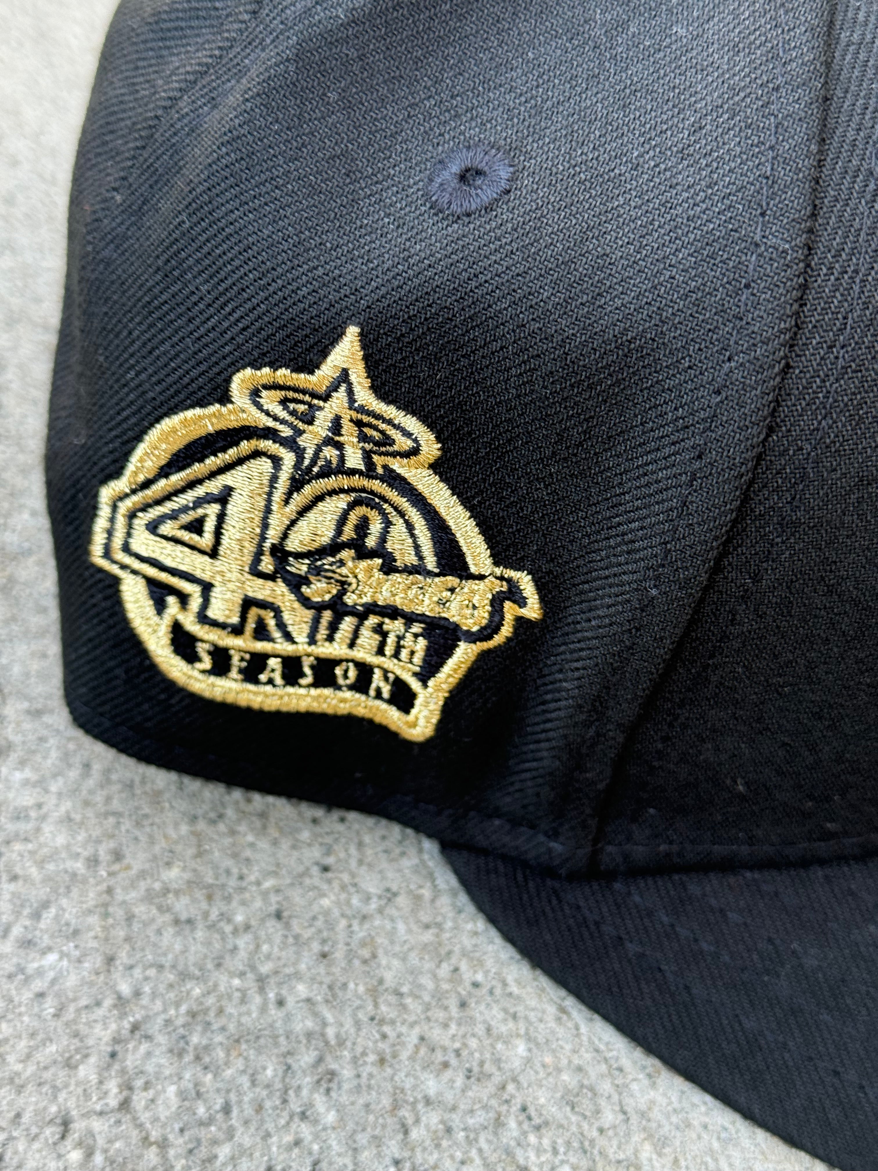 Anaheim Angels Wing Black Grey UV 40th Patch