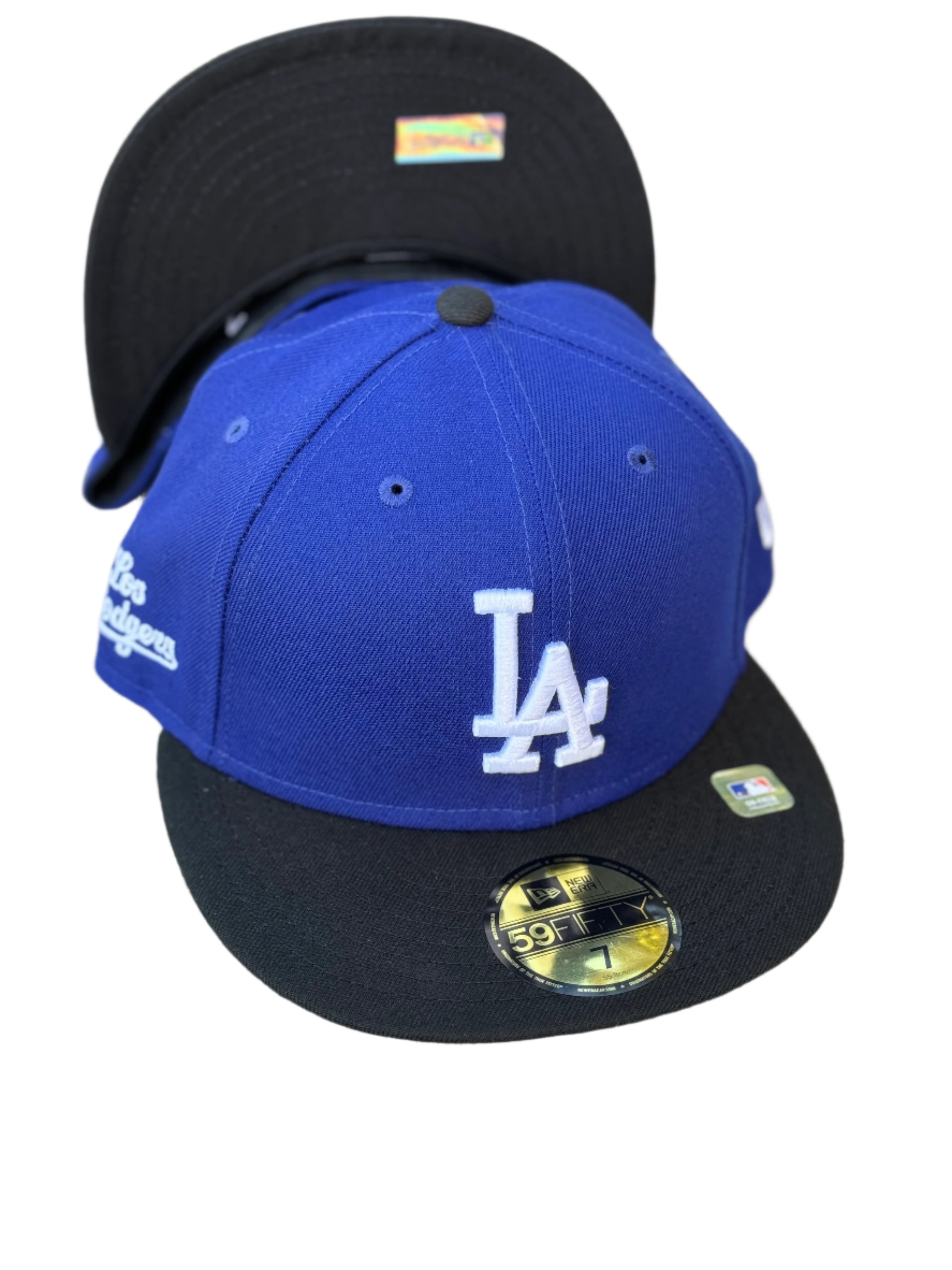LA Dodgers 2Tone Los Dodgers Patch Black UV