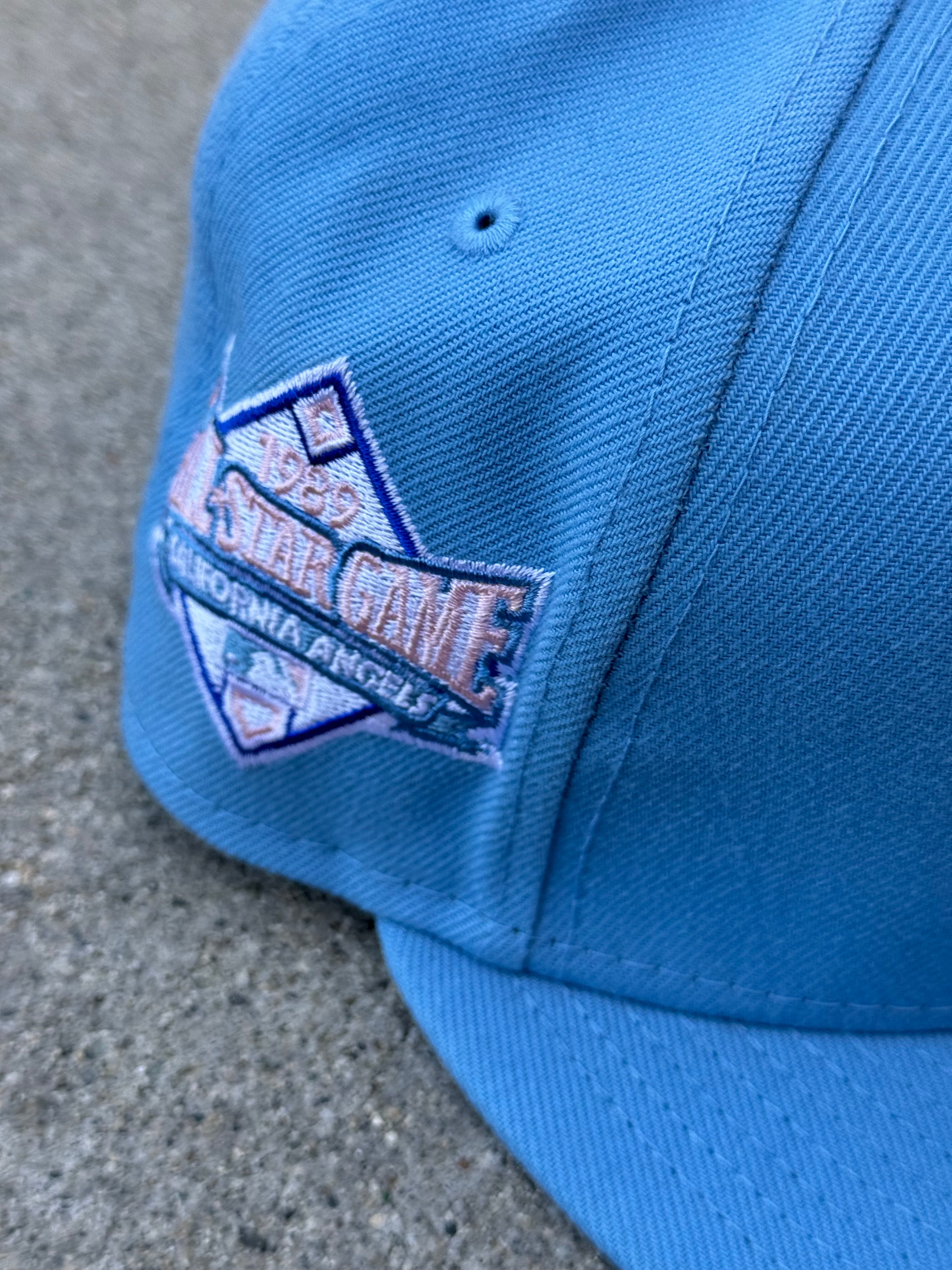 Anaheim Angels Baby Blue Pink UV 89 ASG Patch