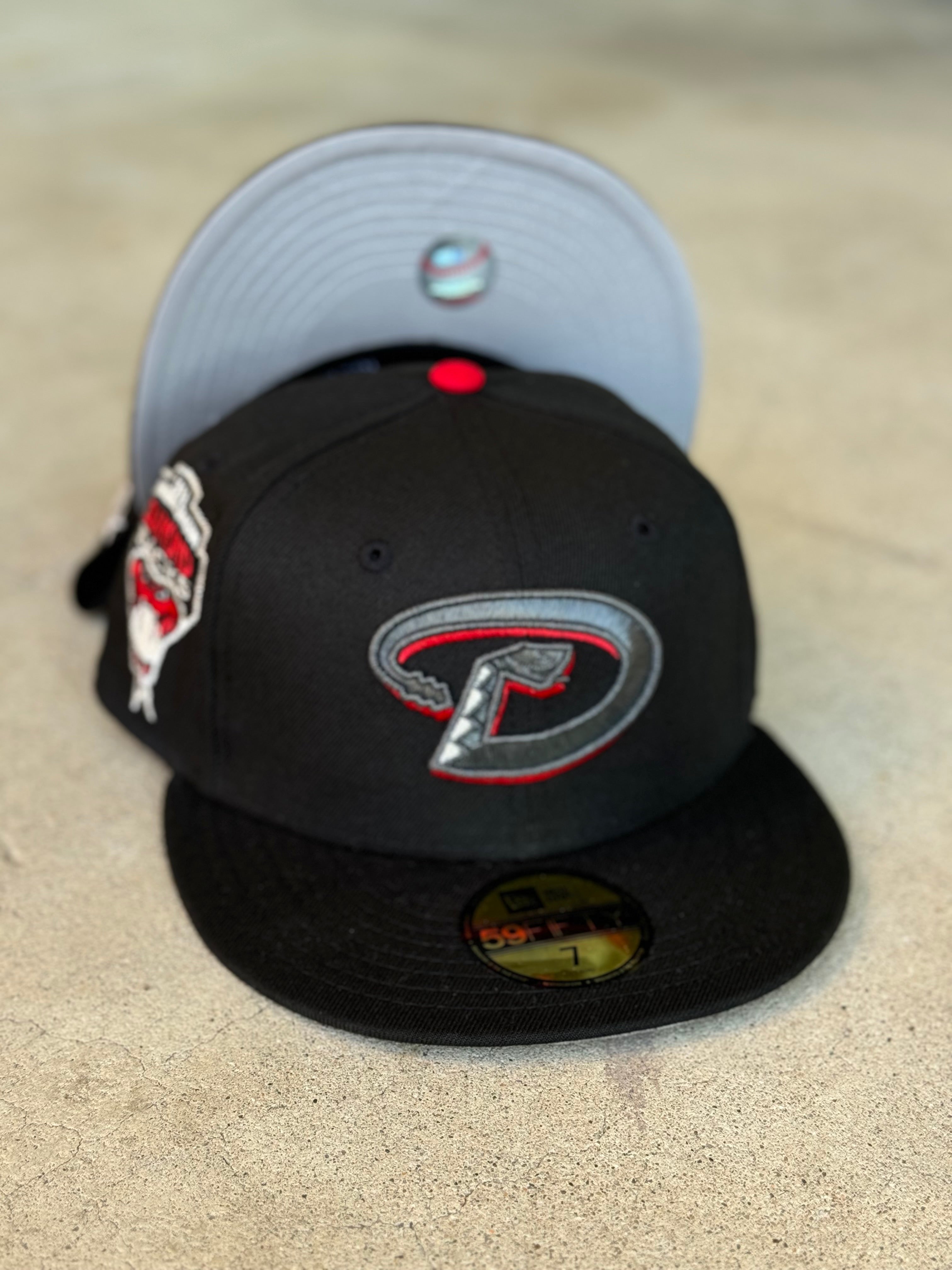New Era Arizona Diamondbacks Black Red 98 Patch