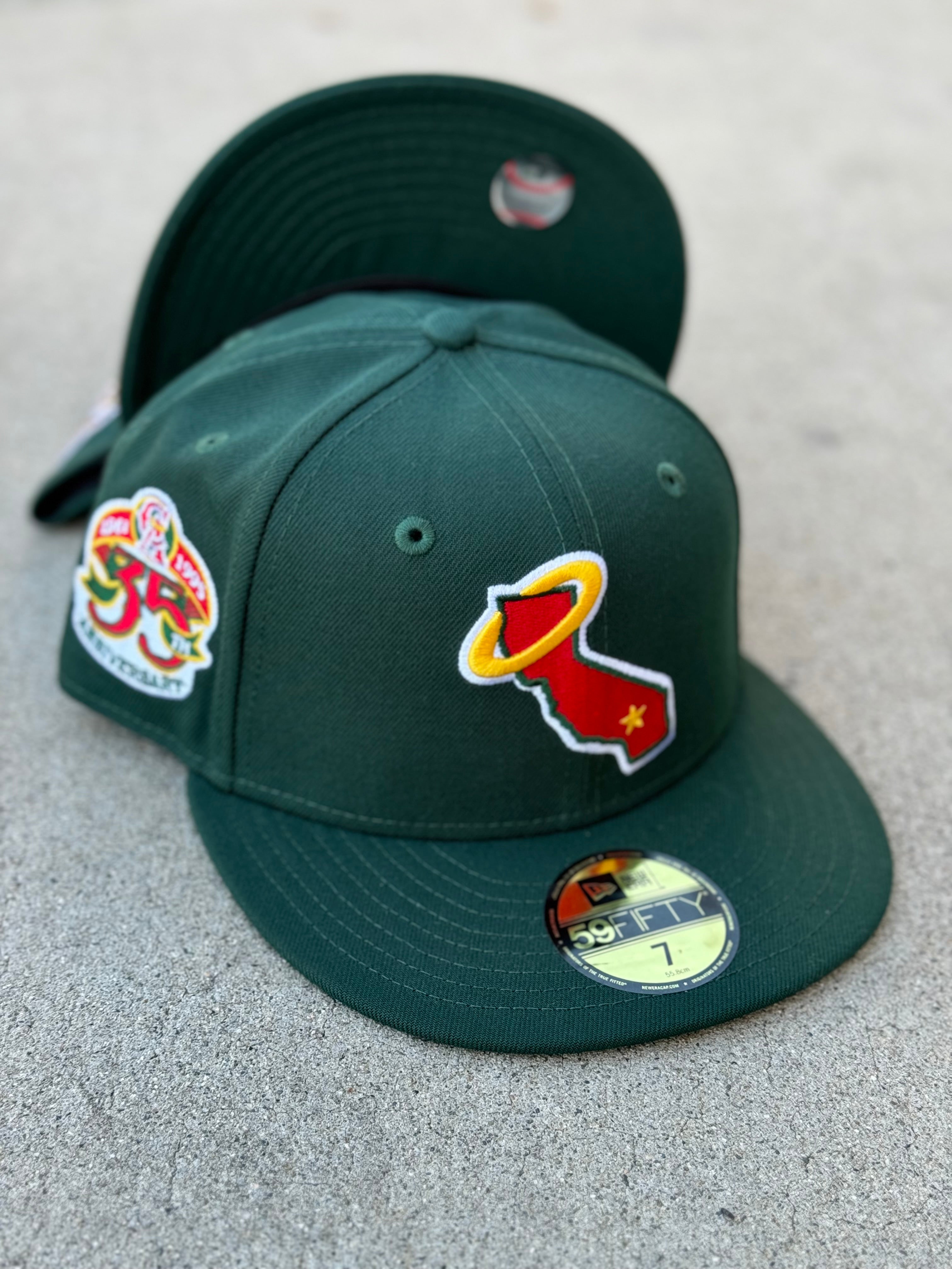 CA Angels Green State Logo 35th Anniversary Patch