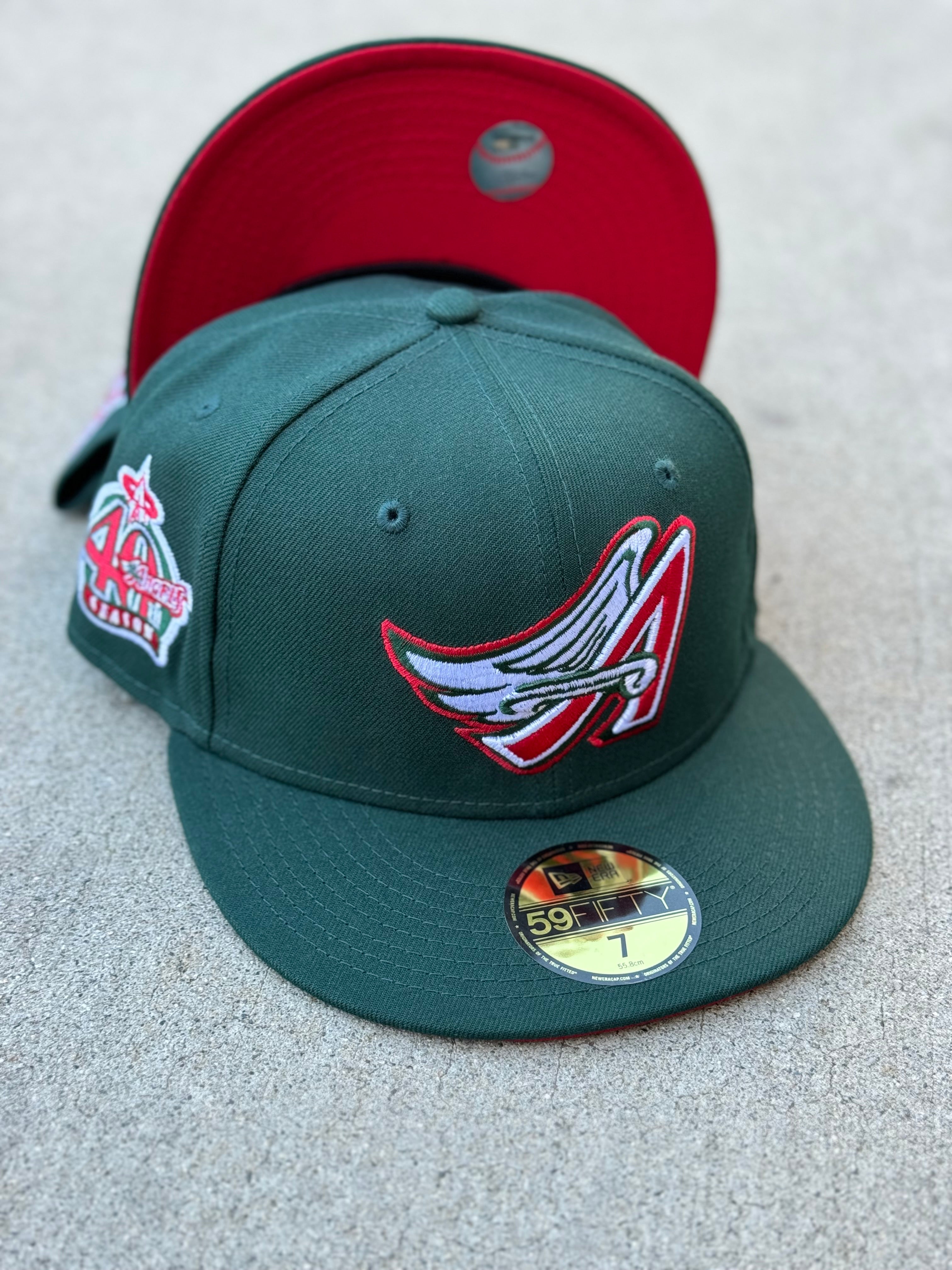 Anaheim Angels Wing Green Red UV 40th Anniversary Patch