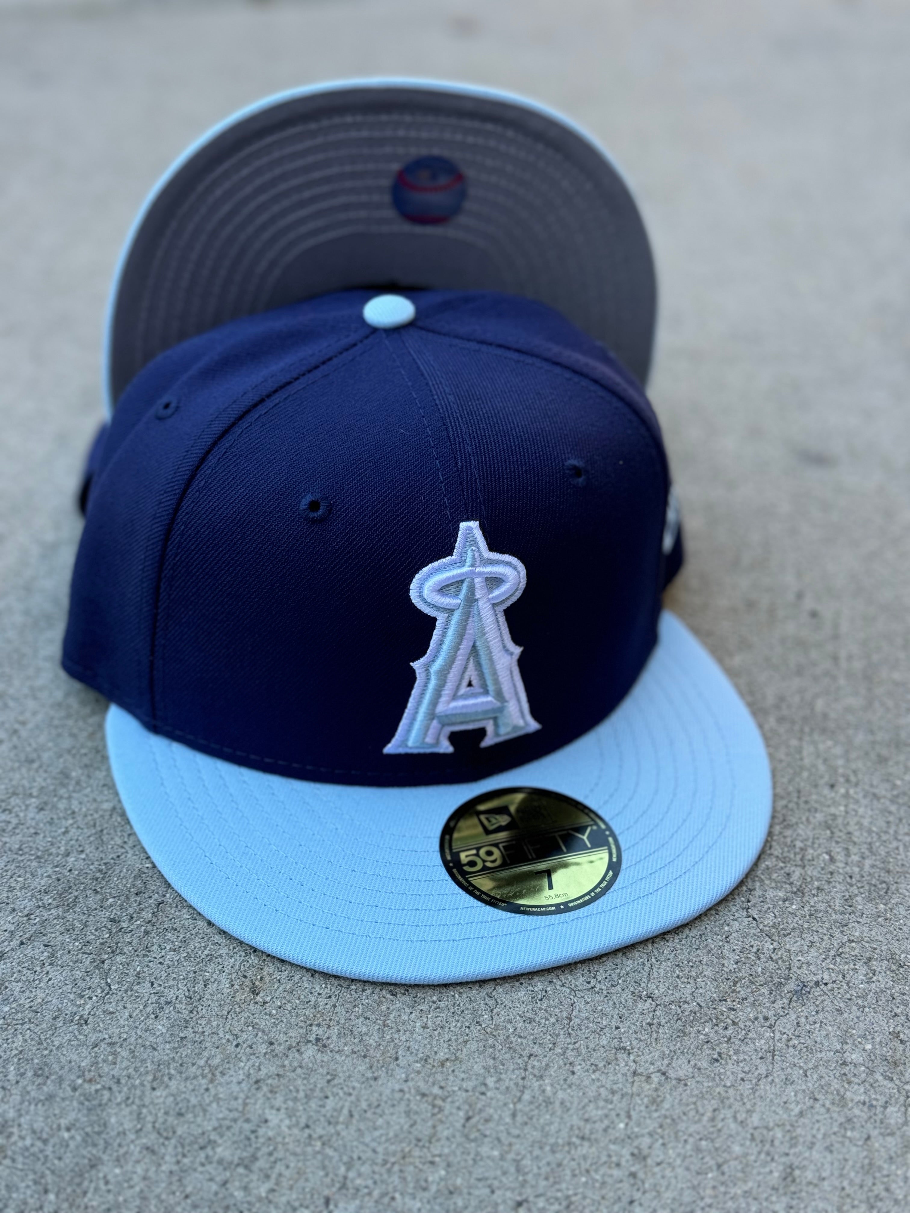 Anaheim Angels 2Tone Navy Baby Blue Grey UV