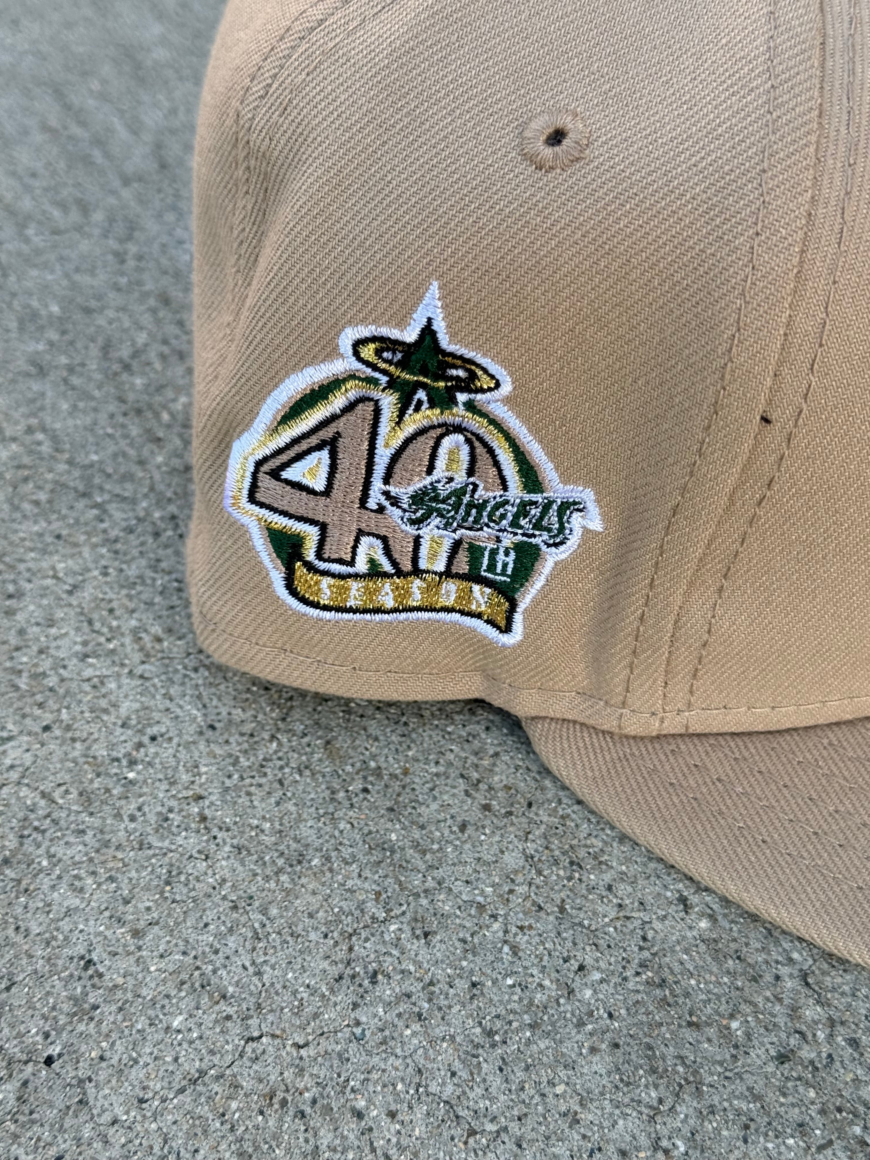 Anaheim Angels Wing Khaki Green UV 40th Anniversary