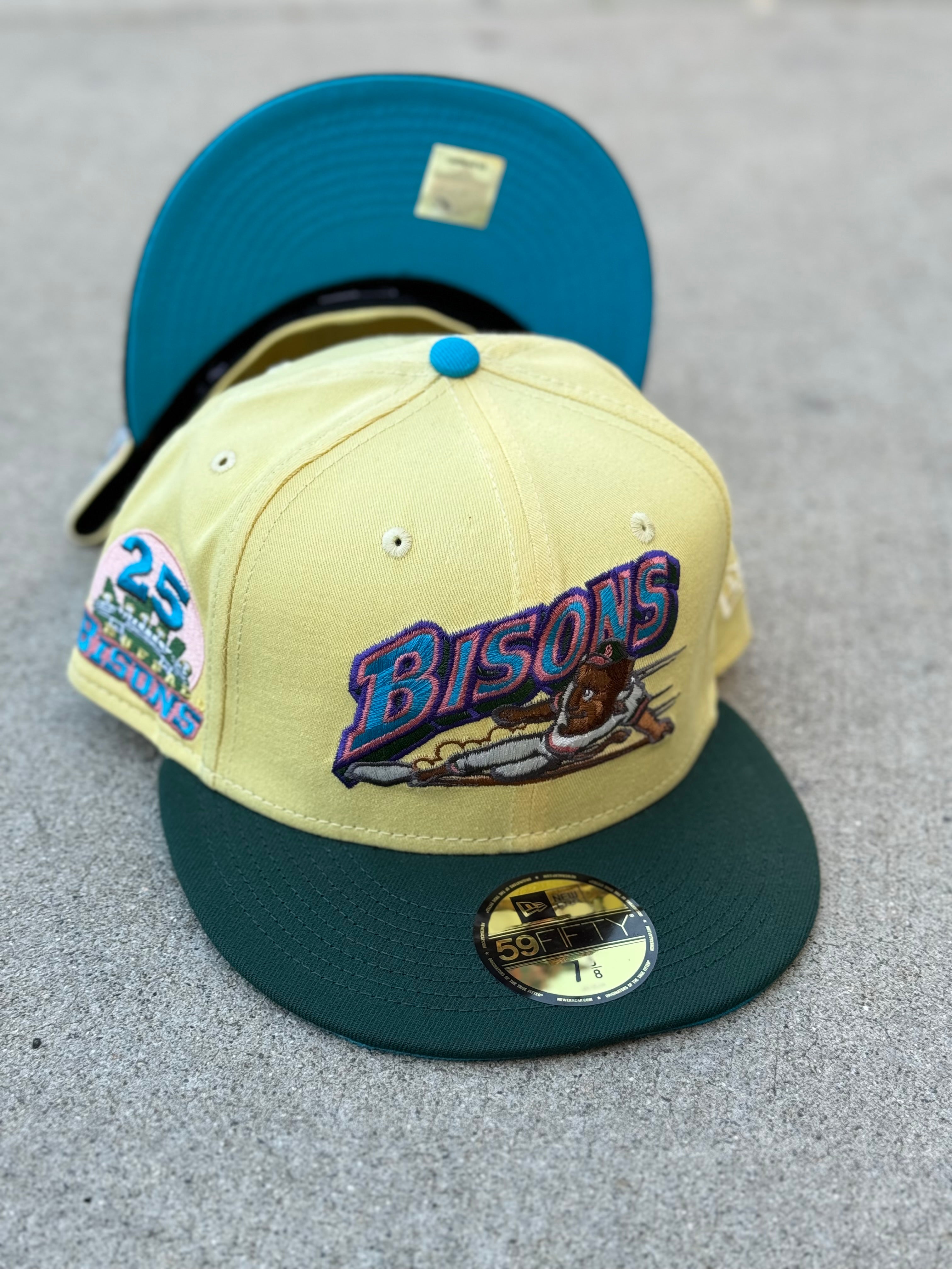 Buffalo Bisons 2Tone Yellow Green Teal UV 25th Anniversary