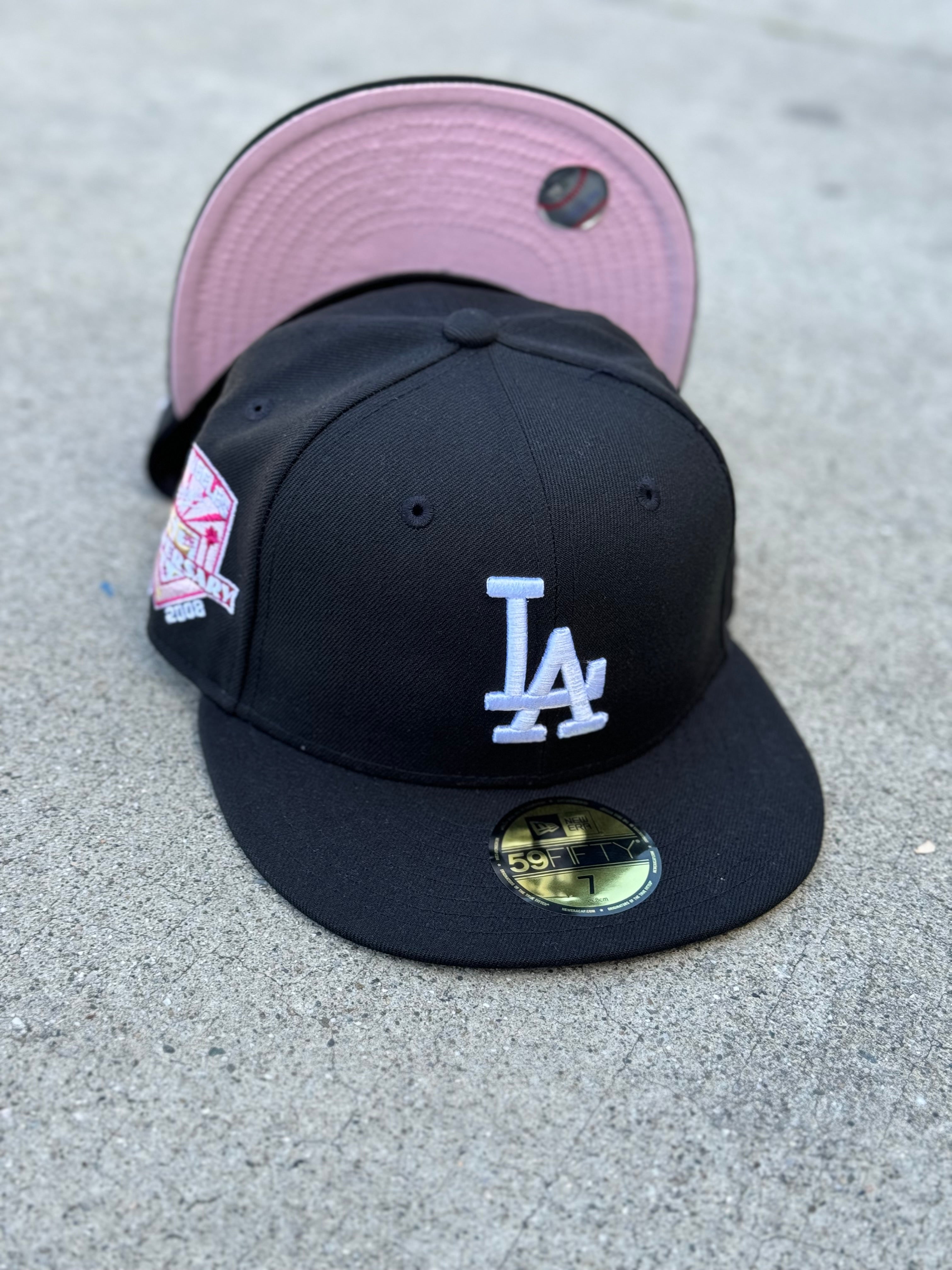 Los Angeles Dodgers Black Pink UV 50th Anniversary Patch