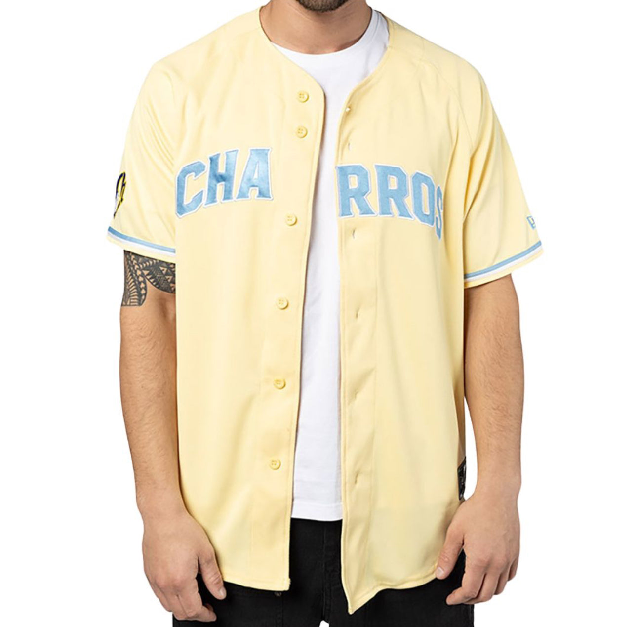 New Era Men's Charros de Jalisco Alt 2 Jersey