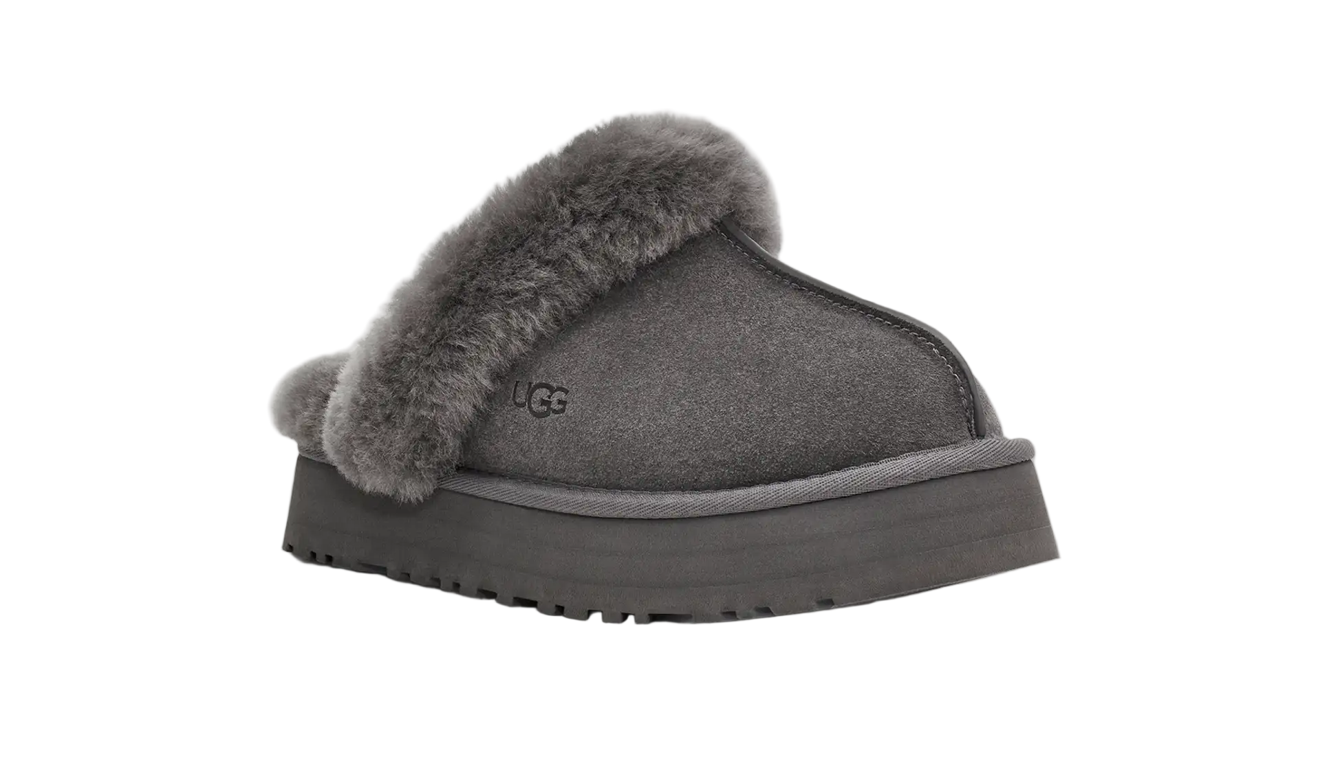 UGG Women's Disquette Charcoal Slipper
